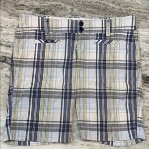 Plaid Hollister shorts